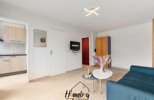 Studio Cosy, Emplacement Idéal 2 minute des plages - Photo 10