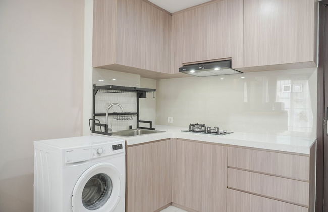 Nice And New 1Br With Office Room At Daan Mogot City Apartment - Foto 9