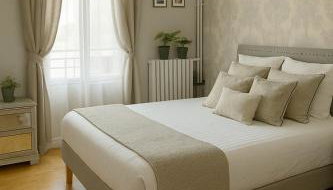 7 Guests, couchages- parking inclus- proche métro at door- 8min Paris - Foto 5