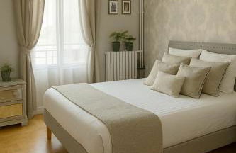 7 Guests, couchages- parking inclus- proche métro at door- 8min Paris - Foto 5