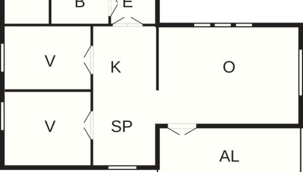 6 Person Holiday Home in Brastad - Foto 2, Planta do andar