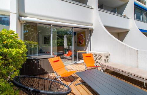 Le Murmure du Palmier * Mer à 2 min * Parking Privé * Terrasse - Foto 25