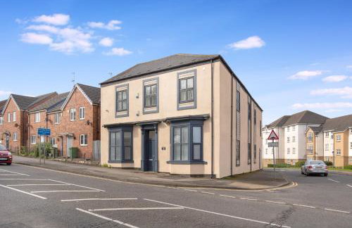 NEW! Stylish 5-Bed Apartment in Stockton-on-tees by Stay With Us, Perfect for Contractors & Large Groups, FREE Parking! - Foto 50