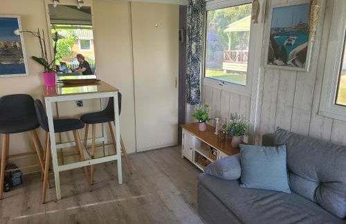 Chalet en bois climatisé À 300 m de la plage Marina di Sorbo 6 personnes - Foto 18