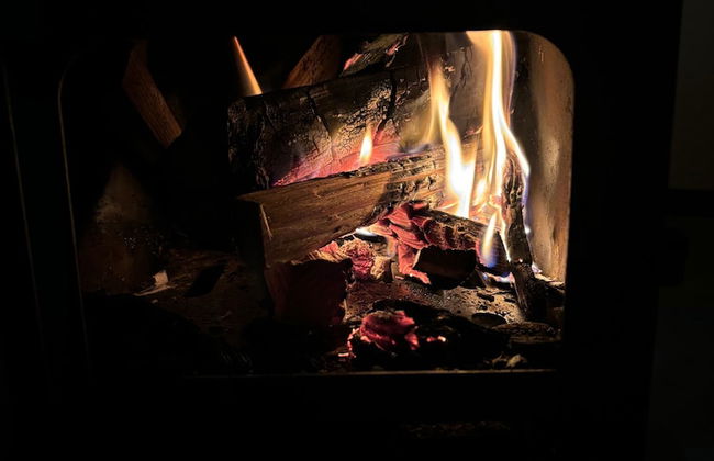 Cozy Hot Tent With Log Burner & Hot Tub Left Tent - Foto 12