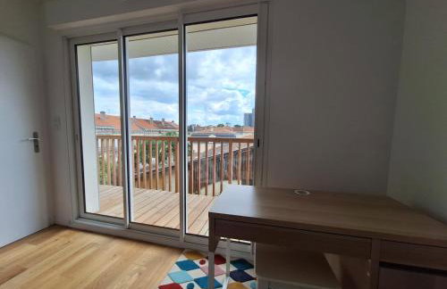 Studio 1 rénové lit queen size balcon garage - Foto 5