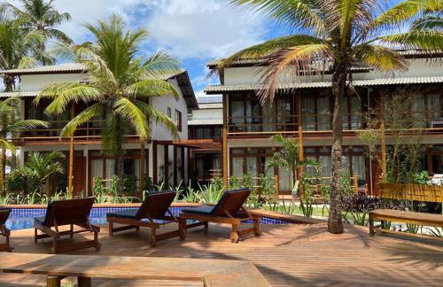 Maraú Beach House Flat 107 pé na areia - Dreamland Apart Taipú de Fora Barra Grande-BA - Foto 11