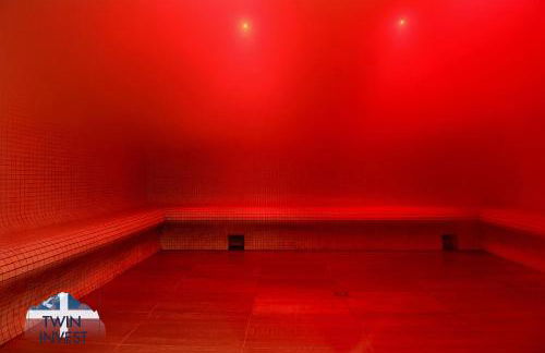 ARC 1600, LE RIDGE, Appartement 07 personnes Vue Montagne - ski aux pieds - Sauna, Hammam, Piscine, Salle de salle de sport-fitness - Foto 5