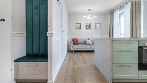 Nowoczesny apartament z balkonem i widokiem na miasto - Foto 2, stove