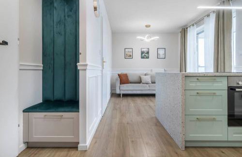 Nowoczesny apartament z balkonem i widokiem na miasto - Foto 2