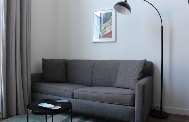 Cozy Downtown Spot, Gym, 5 min to Hospital) for field - Foto 23