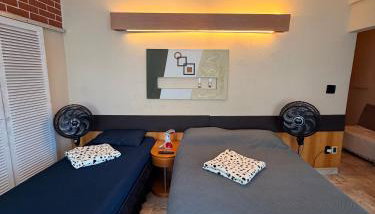 AP frente a praia São Vicente, pé na areia! Bem localizado, Arejado, Promoção! - Foto 2