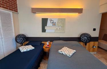 AP frente a praia São Vicente, pé na areia! Bem localizado, Arejado, Promoção! - Foto 2