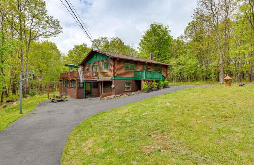 Game Room, Hot Tub! Cabin 9 Mi to Big Boulder Mtn - Foto 33
