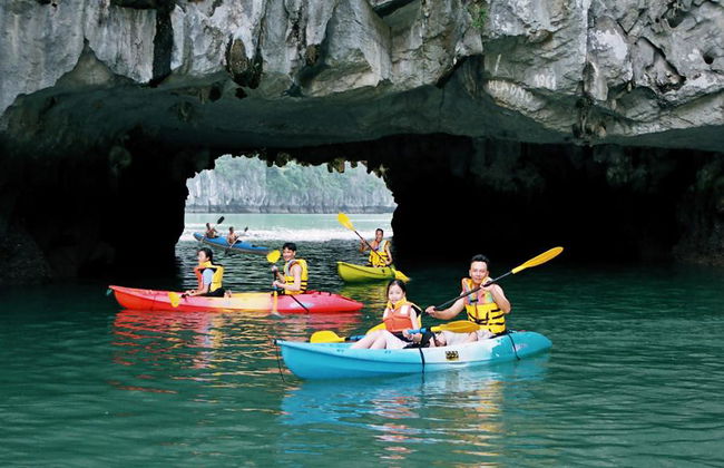 Small Group Day Trip Halong Bay : Surprising Cave, Titop Island & Kayaking - Photo 1