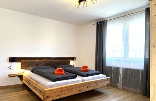 Ferienwohnung Kinzig-Chalet - Balkon - Für Kinder - mit Bettwäsche & Handtücher - Foto 13
