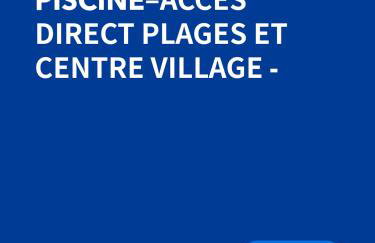 T2 NEUF B4 RDJ - PISCINE–ACCÈS DIRECT PLAGES ET CENTRE VILLAGE - - Photo 15