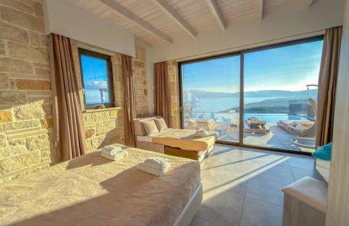 Paleokastro Villas with Private Heated Pool, Top Views - Next To Center - Top WiFi - Photo 63