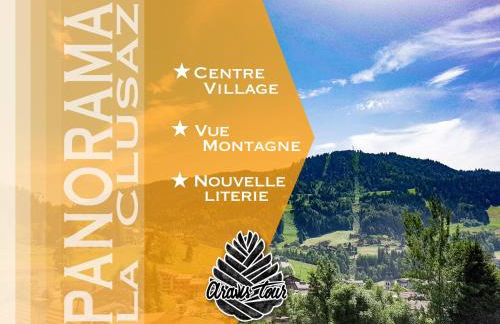 Studio Panorama - Vue montagne et village, Centre la Clusaz - AravisTour - Foto 1