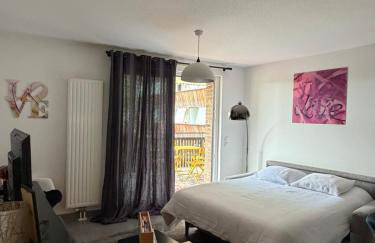 Cosy T2 - Balcon -proche centre ville et Allemagne - Photo 14