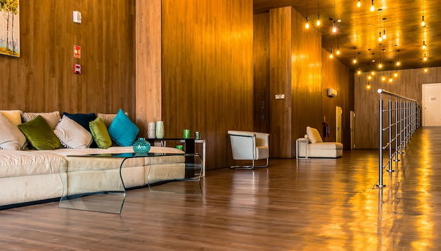 Zona de estar del vestíbulo