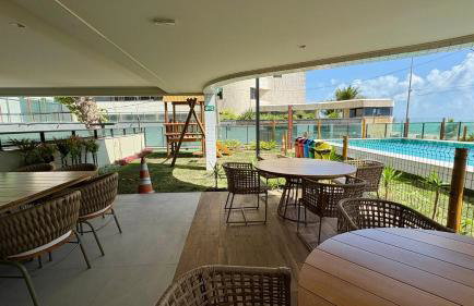 Studio BEIRA-MAR Litoral Sul próx Aeroporto Recife - Foto 18