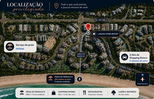 Laguna Home Resort - 200m da Praia - Módulo 8 - Photo 10