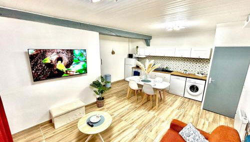 L'Envolée, centre ville parking gratuit - Foto 2