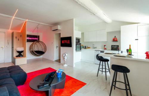 Suite craz'in Love Room, jacuzzi, cinéma, Camargue - Foto 29