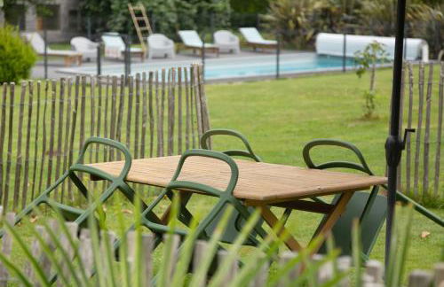 Studio À La Campagne Avec Piscine - Foto 20