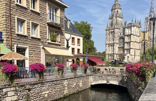 Le Charme D'Antan - Terrasse - Balcon - Hypercentre Evreux - Foto 24