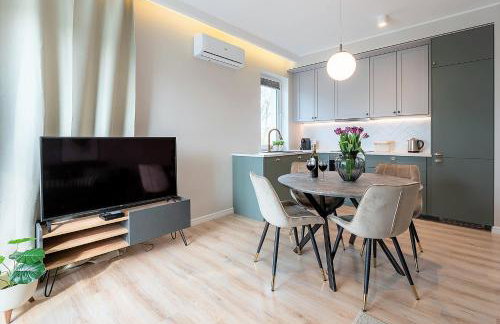 River View - widok na wodę, parking w hali, winda, 3pok i 5 łóżek, klima, Netflix i Max, centrum - Foto 11