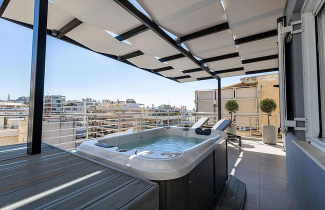 Jacuzzi Lux Penthouse P Faliro - Foto 9