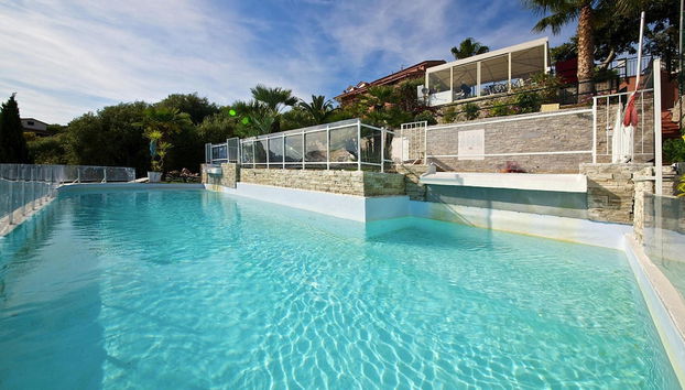 Apartment in the Villa Giada Holiday Complex in Imperia - Foto 4, Piscina