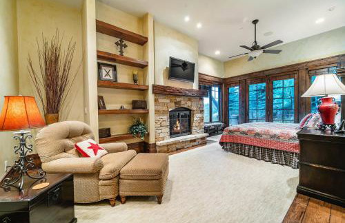 8 Bedroom Deer Valley Masterpiece with endless views. Theater hot tub game room ski-inout - Photo 25