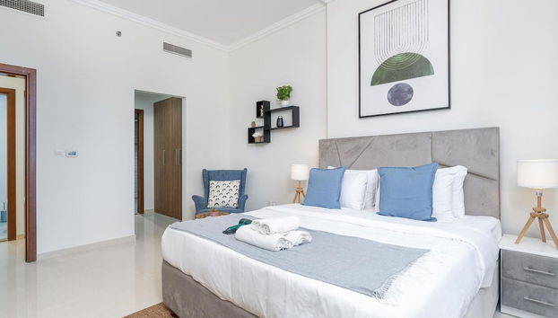 Luxe 1 BR City View Pool & Gym by Belvilla - Foto 3, Habitación