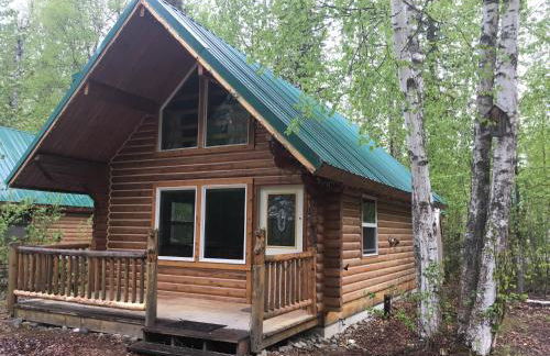 Talkeetna Log Cabin with Hot Tub Unit 1 - Foto 2