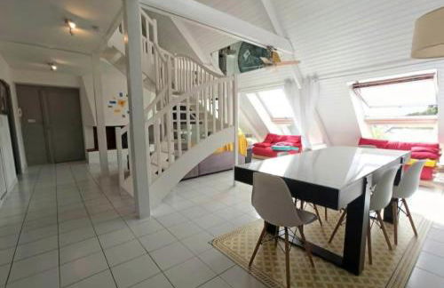 Superbe loft 90m² proche parc expo Nantes (6p) - Foto 10