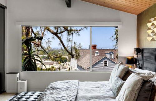 Hillside Luxury MidCentury Modern Spa Retreat View - Foto 53