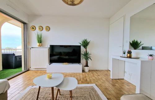 Appartement 1ere ligne piscine terrasse au bord de la plage front de mer avec vélos - Foto 20