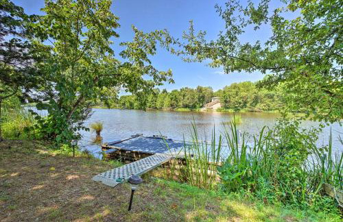 Waterfront Cottage in Fort Towson with 2 Decks! - Foto 27