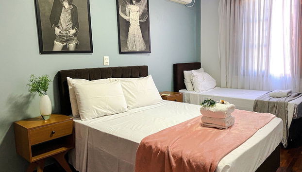 Casa Ampla 1 suite 2quartos churras e AC - Foto 2, Habitación