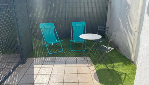 Studio cosy wifi terrasse CHU-Cite administrative-Primrose - Foto 5