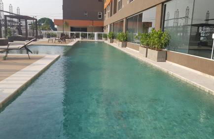 Apartamento Wi-fi, Split, Estacionamento e Piscina - Foto 16