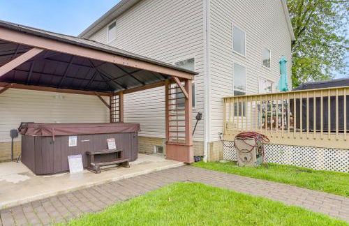 Hot Tub, Lake Access, and Dock Port Clinton Retreat - Foto 31