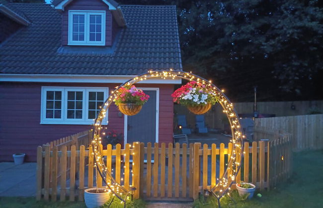 Romantic Chalet- Hot Tub- Games Room-stream-views - Foto 20