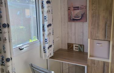 Chalet en bois climatisé À 300 m de la plage Marina di Sorbo 6 personnes - Foto 13