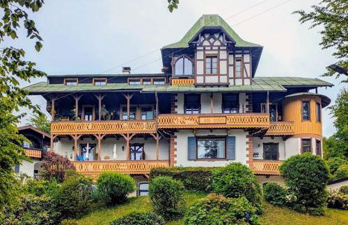 Die Watzmannsuite - Familienfreundliche Ferienwohnung in historischer Villa mit Kamin, Infrarotsauna, Balkon, Garten, nur 10 Gehminuten ins Zentrum von Berchtesgaden - Foto 53