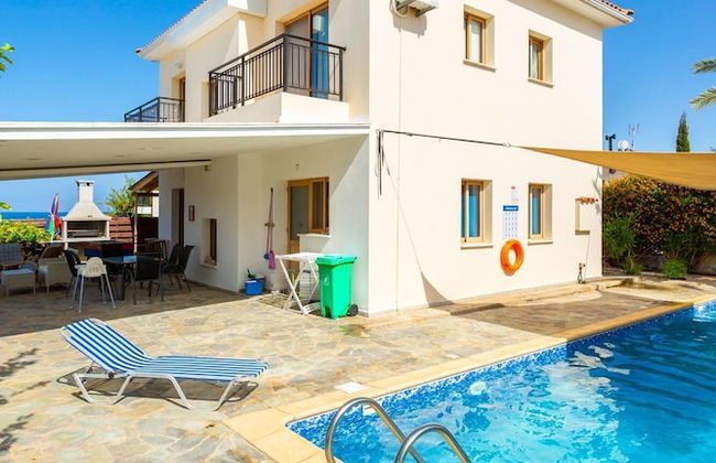 Villa Argaka Sunset Large Private Pool Walk to Beach Sea Views A C Wifi Eco-friendly - 2760 - Foto 35