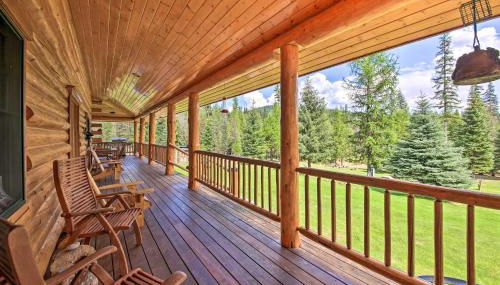 Waterfront Log Home with 95 Acres on Yaak River - Foto 2